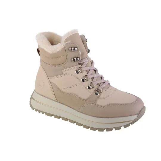 Zdjęcie produktu Rieker Booties N4002-60, Damskie, Beżowe, buty zimowe, skóra syntetyczna, rozmiar: 40