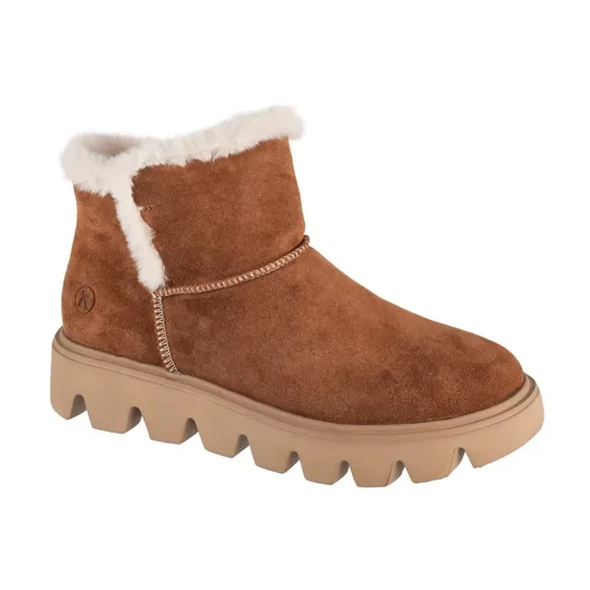 Zdjęcie produktu Rieker Booties W2071-20, Damskie, Brązowe, buty zimowe, skóra zamszowa, rozmiar: 36