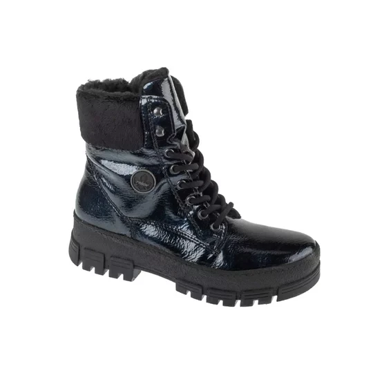 Zdjęcie produktu Rieker Booties Y0220-14, Damskie, Granatowe, trzewiki, skóra syntetyczna, rozmiar: 37