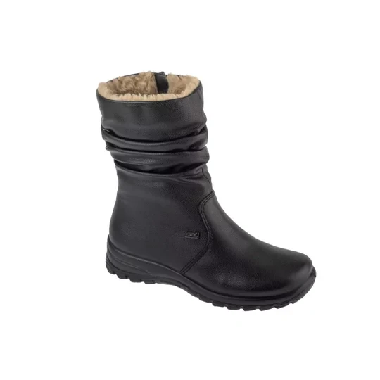 Zdjęcie produktu Rieker Booties Z7171-02, Damskie, Czarne, buty zimowe, skóra licowa, rozmiar: 36