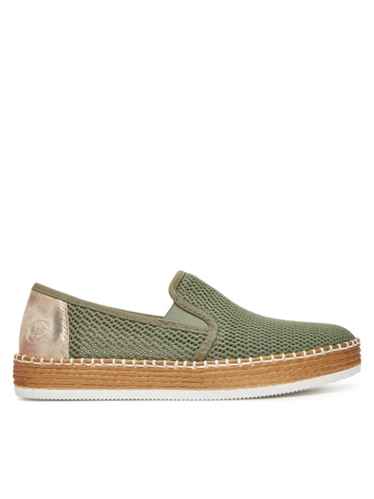 Zdjęcie produktu Rieker Espadryle CEO-L7873-52 Zielony