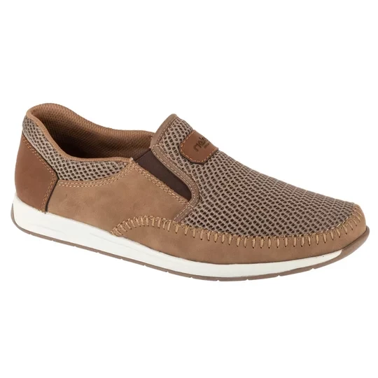 Zdjęcie produktu Rieker Moccasins 11954-64, Męskie, Brązowe, półbuty, skóra zamszowa, rozmiar: 41