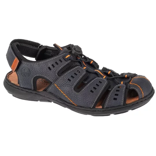 Zdjęcie produktu Rieker Sandals 22021-14, Męskie, Niebieskie, sandały, skóra syntetyczna, rozmiar: 40