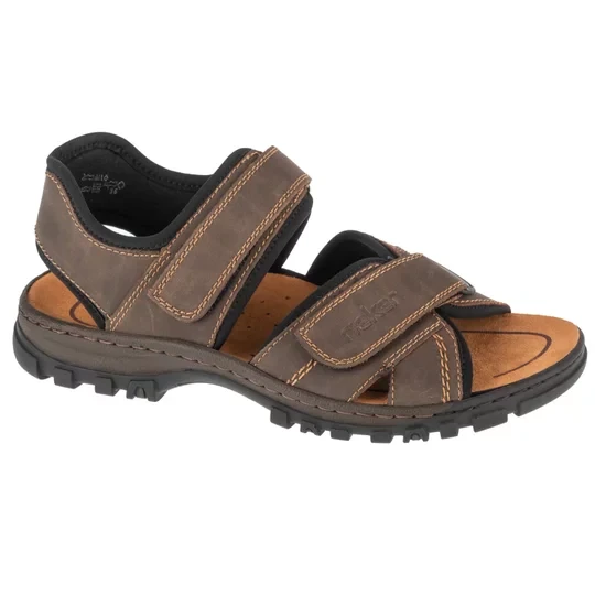 Zdjęcie produktu Rieker Sandals 25051-27, Męskie, Brązowe, sandały, skóra syntetyczna, rozmiar: 44