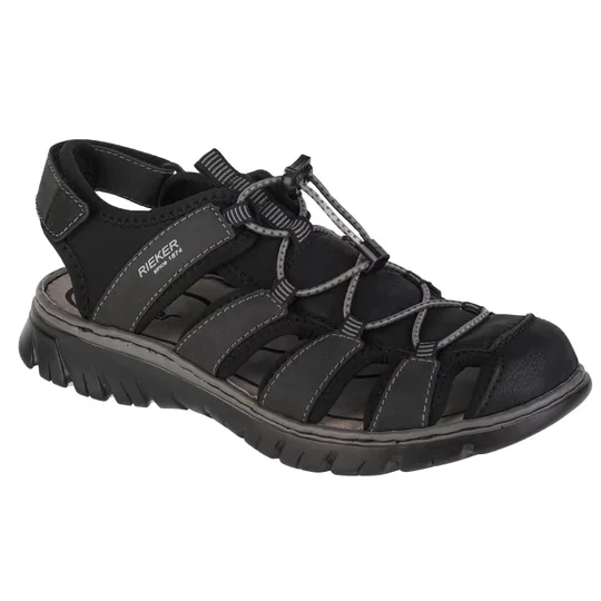 Zdjęcie produktu Rieker Sandals 26770-00, Męskie, Czarne, sandały, skóra syntetyczna, rozmiar: 41