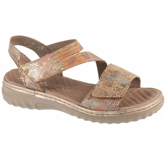Zdjęcie produktu Rieker Sandals 60464-90, Damskie, Beżowe, sandały, nubuk, rozmiar: 40
