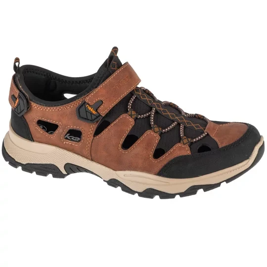 Zdjęcie produktu Rieker Sandals B8375-90, Męskie, Brązowe, sandały, skóra licowa, rozmiar: 40