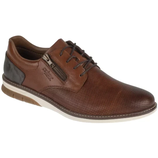 Zdjęcie produktu Rieker Shoes 14412-24, Męskie, Brązowe, półbuty, skóra licowa, rozmiar: 40
