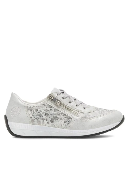 Zdjęcie produktu Rieker Sneakersy N1112-80 Srebrny