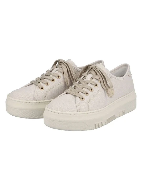 Zdjęcie produktu rieker Sneakersy w kolorze kremowym rozmiar: 37