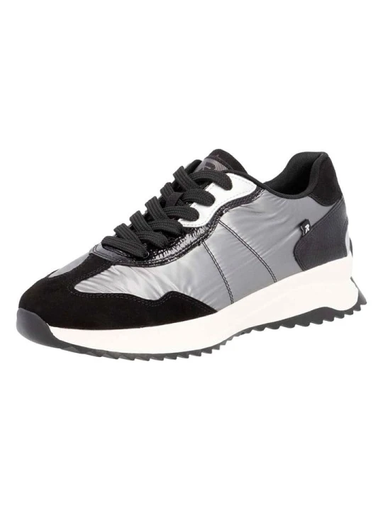 Zdjęcie produktu rieker Sneakersy w kolorze srebrno-czarnym rozmiar: 38