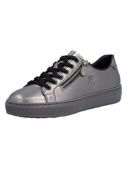 Zdjęcie produktu rieker Sneakersy w kolorze srebrnym rozmiar: 40
