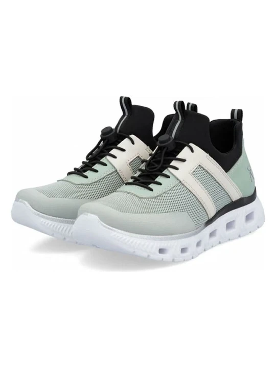 Zdjęcie produktu rieker Sneakersy w kolorze zielonym rozmiar: 36