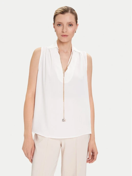 Zdjęcie produktu Rinascimento Bluzka CFC0125726003 Biały Regular Fit