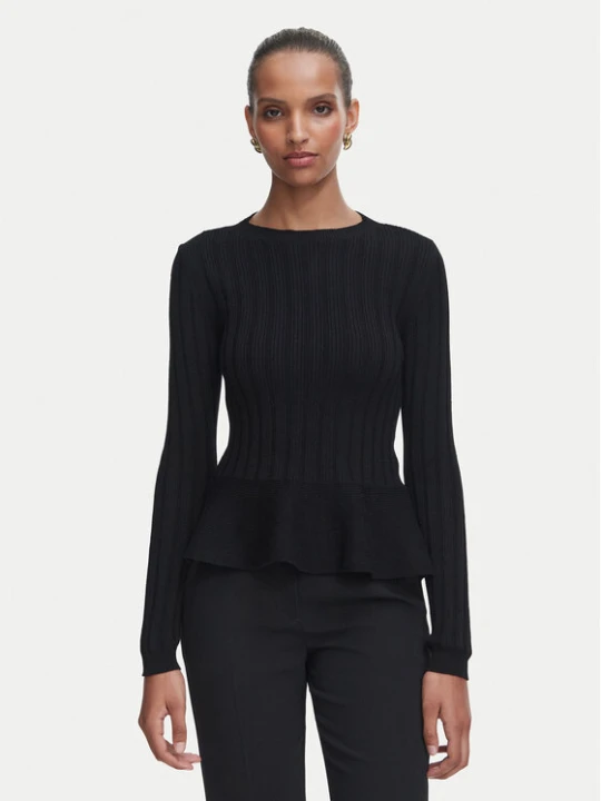 Zdjęcie produktu Rinascimento Bluzka CFM0012308003 Czarny Slim Fit
