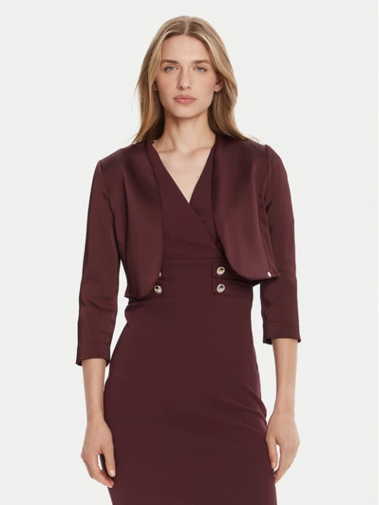 Zdjęcie produktu Rinascimento Bolerko CFC0125060003 Bordowy Regular Fit