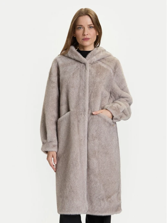 Zdjęcie produktu Rinascimento Futro CFC0122225003 Szary Regular Fit