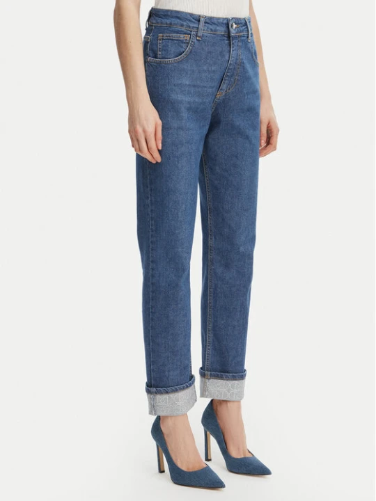 Zdjęcie produktu Rinascimento Jeansy CFC0127857003 Niebieski Straight Leg