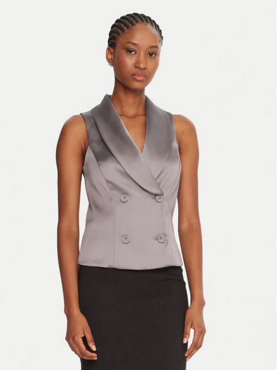 Zdjęcie produktu Rinascimento Kamizelka garniturowa CFC0124958003 Beżowy Slim Fit