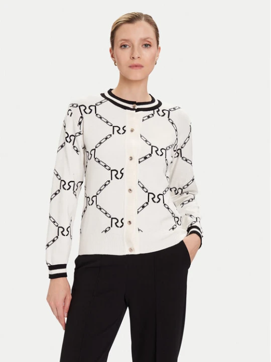 Zdjęcie produktu Rinascimento Kardigan CFM0012074003 Biały Regular Fit
