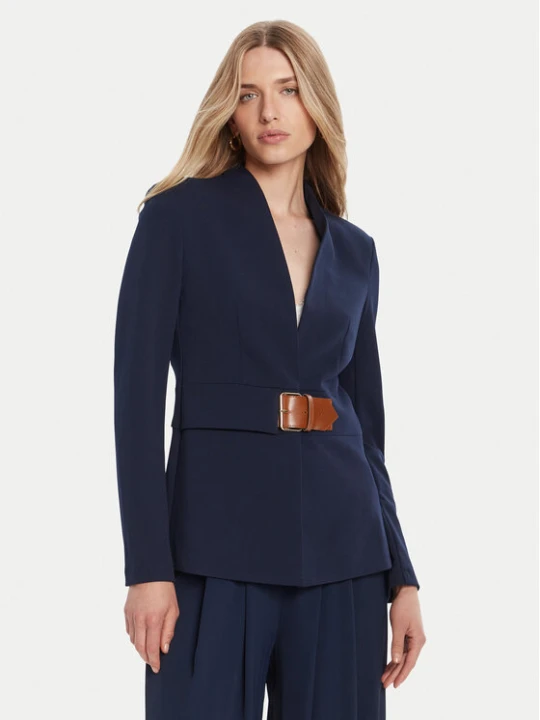 Zdjęcie produktu Rinascimento Marynarka CFC0126214003 Granatowy Slim Fit
