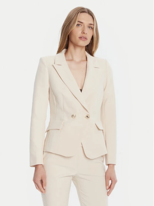 Zdjęcie produktu Rinascimento Marynarka CFC0126221003 Beżowy Slim Fit