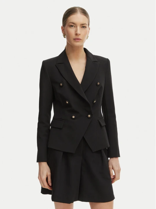 Zdjęcie produktu Rinascimento Marynarka CFC0127894003 Czarny Slim Fit