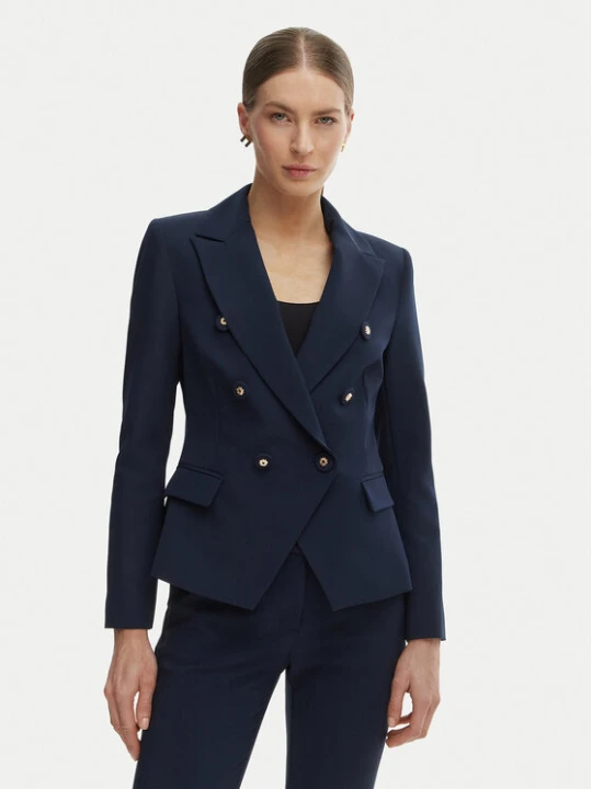 Zdjęcie produktu Rinascimento Marynarka CFC0127894003 Granatowy Slim Fit