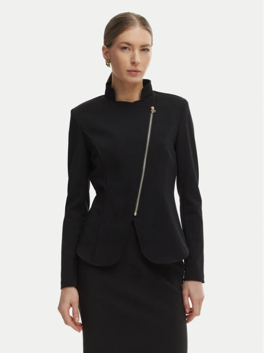 Zdjęcie produktu Rinascimento Marynarka CFC0127901003 Czarny Slim Fit