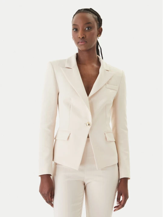 Zdjęcie produktu Rinascimento Marynarka CFC0128649003 Beżowy Slim Fit