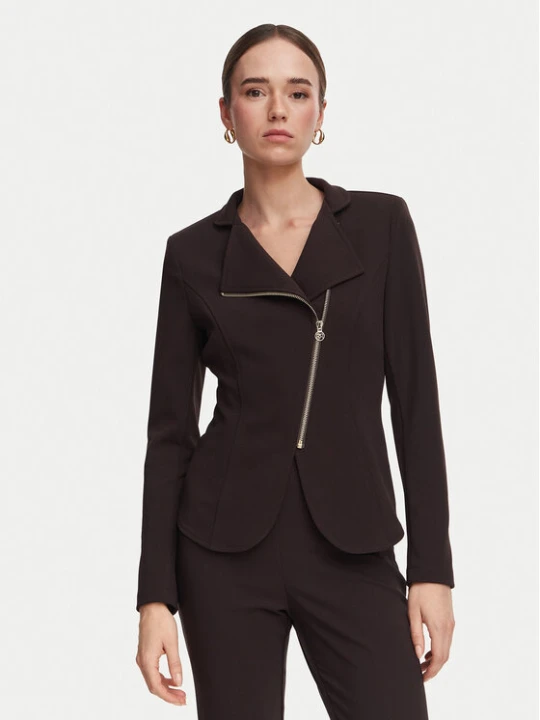 Zdjęcie produktu Rinascimento Marynarka CFC0130203003 Brązowy ciemny Slim Fit