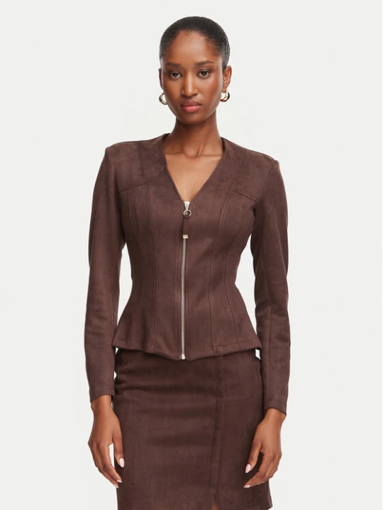 Zdjęcie produktu Rinascimento Marynarka CFC0130676003 Brązowy ciemny Slim Fit