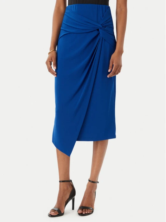 Zdjęcie produktu Rinascimento Spódnica midi CFC0123489003 Niebieski Regular Fit