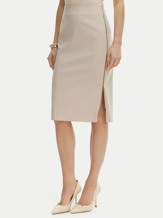Zdjęcie produktu Rinascimento Spódnica ołówkowa CFC0127985003 Beżowy Slim Fit