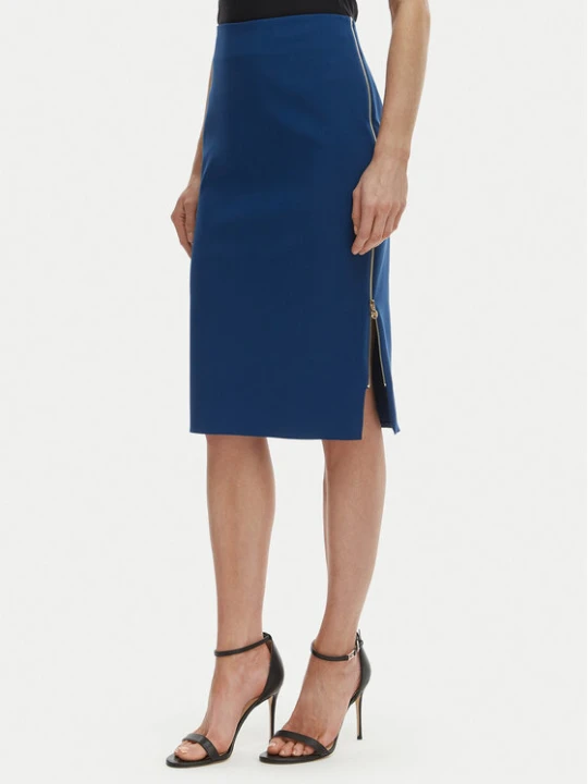 Zdjęcie produktu Rinascimento Spódnica ołówkowa CFC0127985003 Niebieski Slim Fit