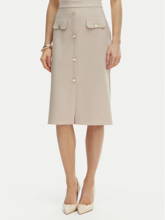 Zdjęcie produktu Rinascimento Spódnica ołówkowa CFC0128271003 Beżowy Slim Fit