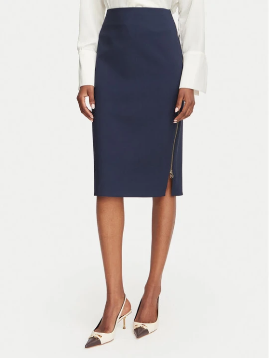 Zdjęcie produktu Rinascimento Spódnica ołówkowa CFC0128651003 Granatowy Slim Fit