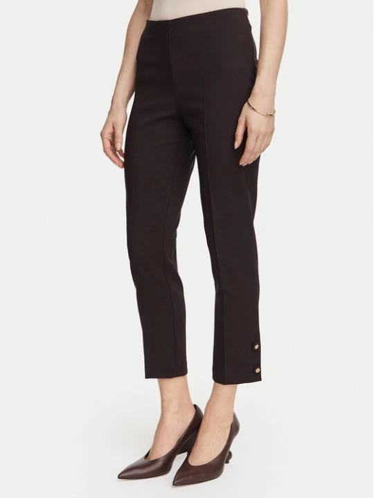 Zdjęcie produktu Rinascimento Spodnie capri CFC0130137003 Brązowy ciemny Slim Fit
