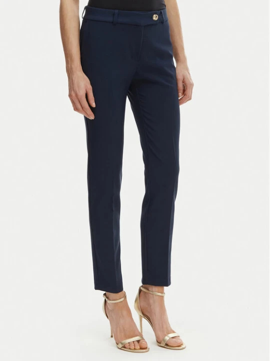 Zdjęcie produktu Rinascimento Spodnie materiałowe CFC0128638003 Granatowy Slim Fit