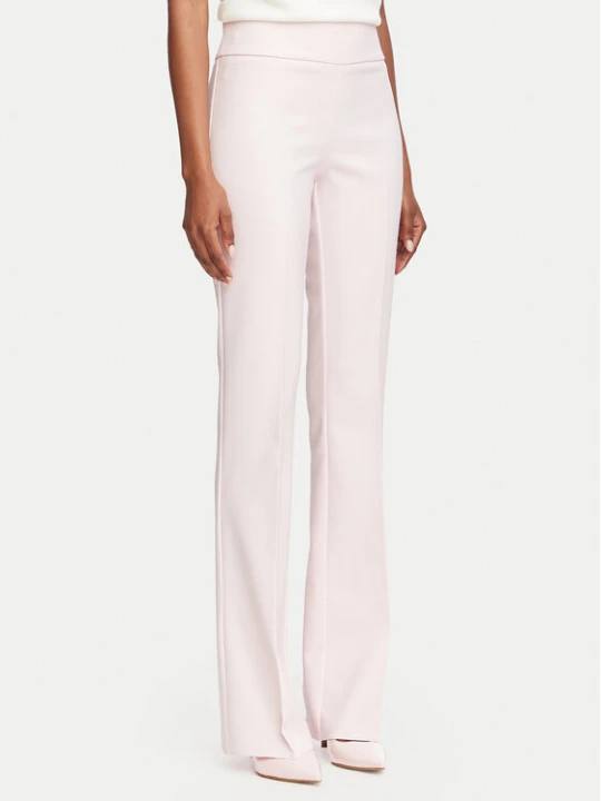 Zdjęcie produktu Rinascimento Spodnie materiałowe CFC0130140003 Różowy jasny Flare Fit