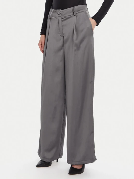 Zdjęcie produktu Rinascimento Spodnie palazzo CFC0124993003 Szary Wide Leg