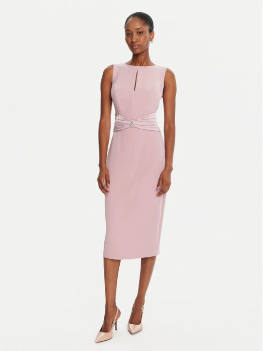 Zdjęcie produktu Rinascimento Sukienka koktajlowa CFC0125073003 Różowy Slim Fit