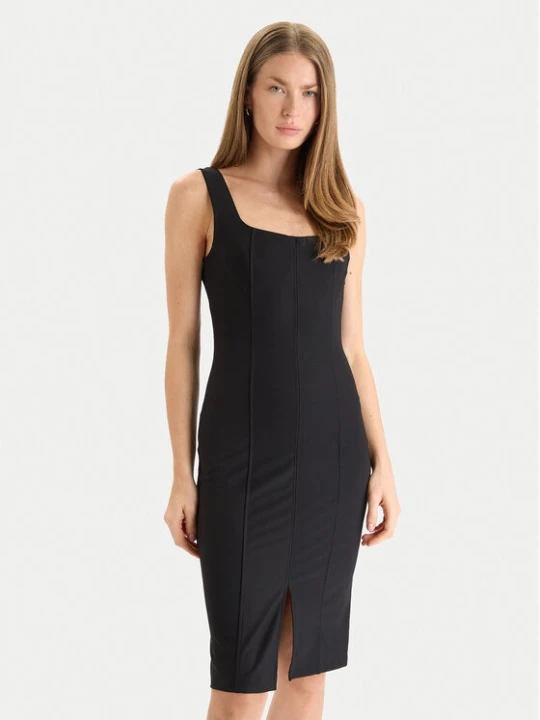 Zdjęcie produktu Rinascimento Sukienka koktajlowa CFC0125541003 Czarny Slim Fit