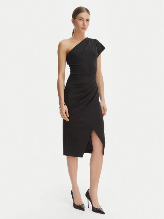 Zdjęcie produktu Rinascimento Sukienka koktajlowa CFC0127793003 Czarny Slim Fit