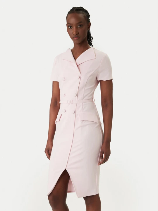 Zdjęcie produktu Rinascimento Sukienka koktajlowa CFC0127893003 Różowy Slim Fit