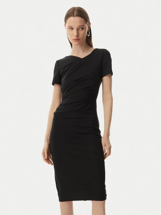 Zdjęcie produktu Rinascimento Sukienka koktajlowa CFC0129420003 Czarny Slim Fit
