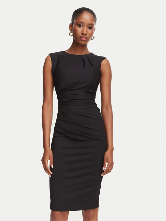 Zdjęcie produktu Rinascimento Sukienka koktajlowa CFC0130273003 Czarny Slim Fit