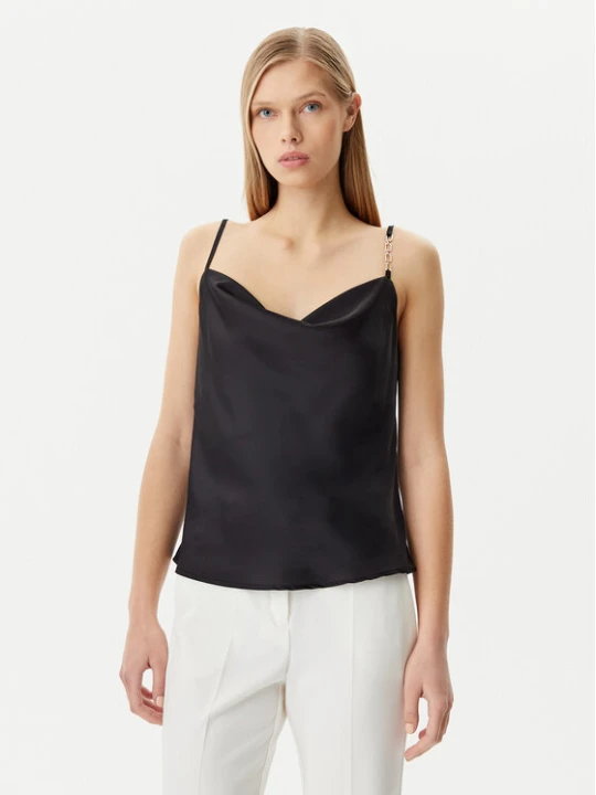 Zdjęcie produktu Rinascimento Top CFC0019818002 Czarny Regular Fit