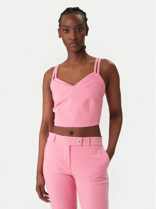 Zdjęcie produktu Rinascimento Top CFC0127891003 Różowy Slim Fit