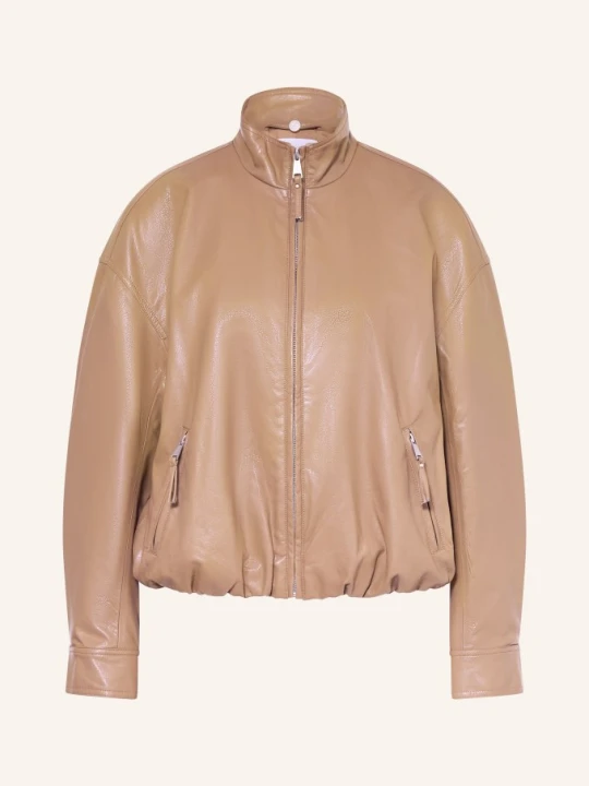Zdjęcie produktu Rino & Pelle Kurtka Shay W Stylu Skórzanym beige